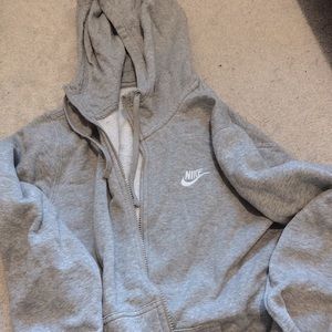 Grey Nike sweater